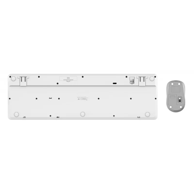 Trust Ody II tastiera mouse inclusi Home/Office RF wireless tedesco bianco