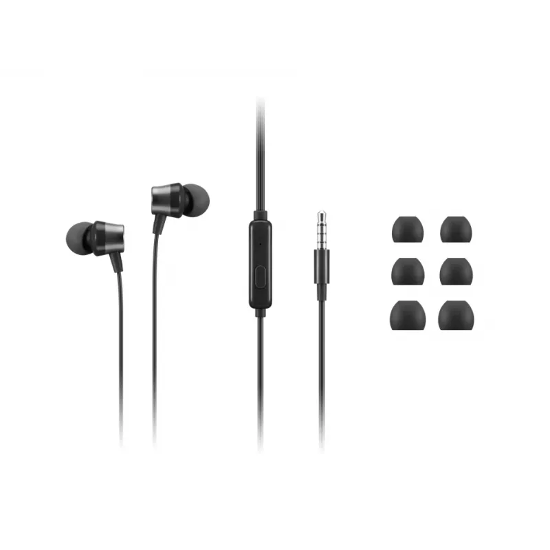 Lenovo 4XD1J77352 Cuffie/headset con filo in-ear ufficio/call center nero