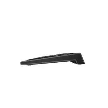 Logickeyboard LKB-LPWB-A2M-DE Tastiera Universale USB QWERTZ Tedesco Nero