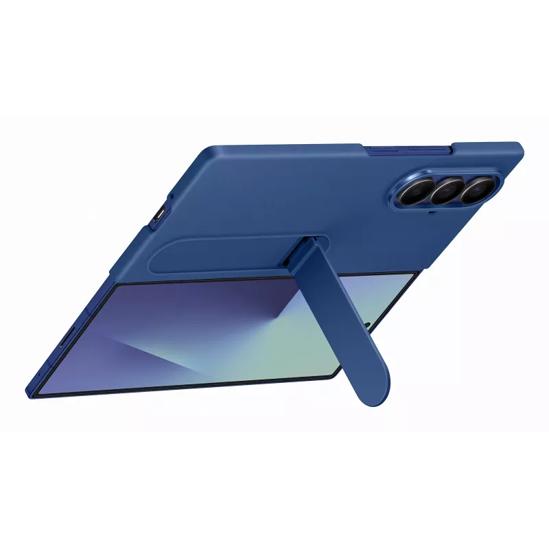 Custodia protettiva in silicone per Samsung Galaxy Fold7 — Blu, modello EF‑MF966CNEGWW