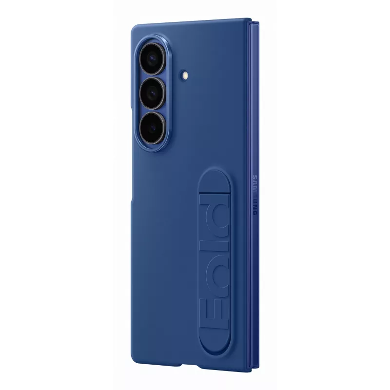 Custodia protettiva in silicone per Samsung Galaxy Fold7 — Blu, modello EF‑MF966CNEGWW