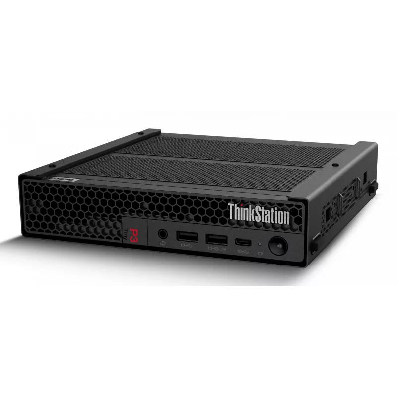 Lenovo ThinkStation P3 Tiny Intel® Core™ i9 i9-14900 64 GB DDR5-SDRAM 1 TB SSD Windows 11 Pro Mini PC Workstation Nero