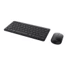 Tastiera Trust Lyra con mouse inclusa ufficio RF Wireless + Bluetooth QWERTZ tedesca nero