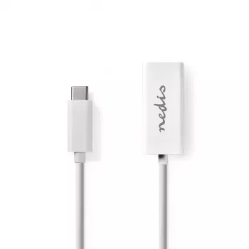 Cavo di rete Nedis CCGB64950WT02 RJ-45 Cat8.1 0,2 m bianco