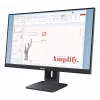 Monitor Lenovo ThinkVision E24-40, 60,5 cm (23,8 pollici), 1920 x 1080 pixel, Full HD, LCD, 6 ms, nero