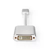 Nedis CCTB37250AL02 cavo adattatore video 0,2 m DisplayPort DVI-D argento