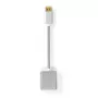 Nedis CCTB37250AL02 cavo adattatore video 0,2 m DisplayPort DVI-D argento