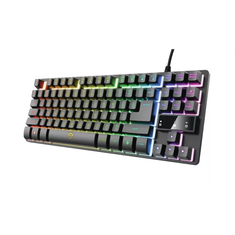 Trust GXT 794 tastiera mouse inclusi gaming USB QWERTZ tedesco nero