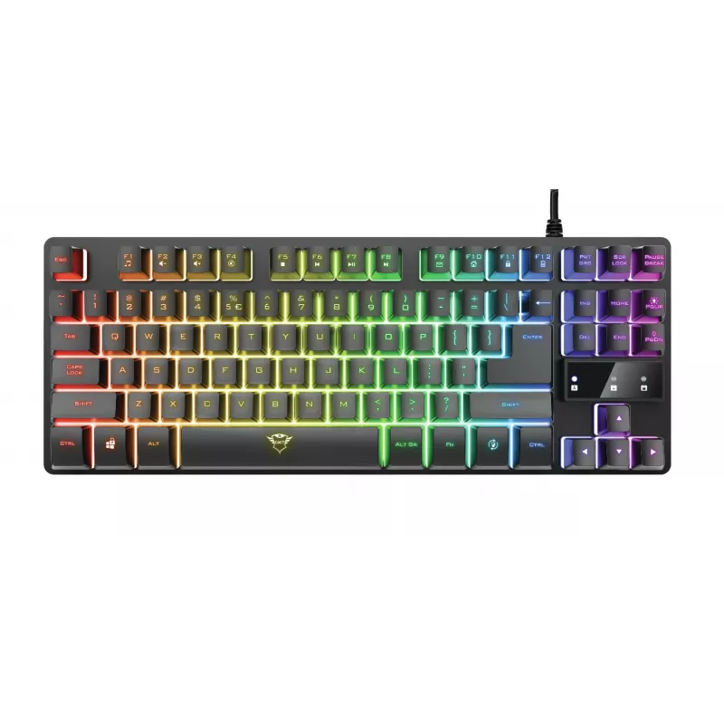 Trust GXT 794 tastiera mouse inclusi gaming USB QWERTZ tedesco nero