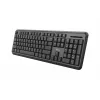 Trust TK-350 tastiera Office RF Wireless QWERTZ tedesco nero