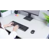 Trust TKM-350 tastiera mouse incluso Office RF Wireless QWERTZ tedesco nero