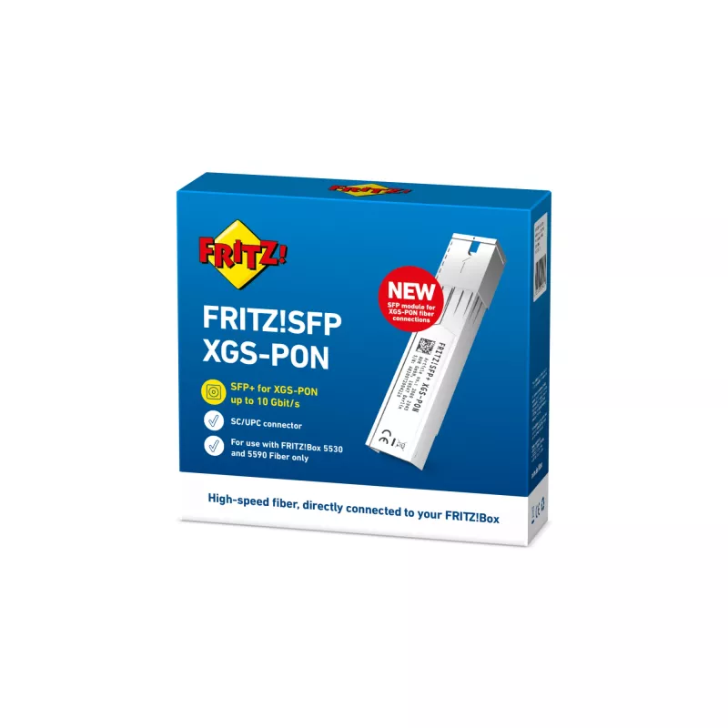 FRITZ! SFP XGS-PON modulo ricetrasmettitore di rete fibra ottica 10000 Mbit/s