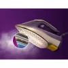 Philips DST8040/30 Azur 8000 Series ferro da stiro a vapore, 3000 W, serbatoio da 0,35 L, piastra SteamGlide Elite, vapore verticale, 80 g/min, colpo di vapore da 260 g/min, viola scuro