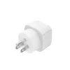 Adattatore spina Hama 00223438 tipo B tipo C (spina euro)+tipo F bianco