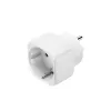 Adattatore spina Hama 00223438 tipo B tipo C (spina euro)+tipo F bianco