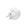 Adattatore di rete Hama 00223456 tipo E/F ibrido universale bianco