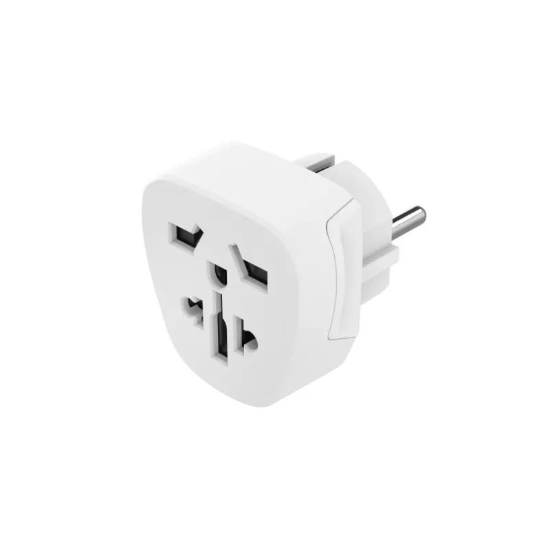 Adattatore di rete Hama 00223456 tipo E/F ibrido universale bianco