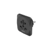 Adattatore spina Hama 00223454 tipo E/F ibrido universale nero
