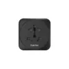 Adattatore spina Hama 00223454 tipo E/F ibrido universale nero