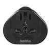 Adattatore spina Hama 00223454 tipo E/F ibrido universale nero