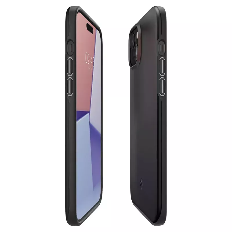 Custodia Spigen ACS06776 per iPhone 15 15,5 cm nera