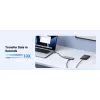 Hub USB Type-C UGREEN 20956A con HDMI e USB 3.0, 5 Gbit/s, 4K 3840x2160, argento