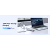 Hub USB Type-C UGREEN 20956A con HDMI e USB 3.0, 5 Gbit/s, 4K 3840x2160, argento