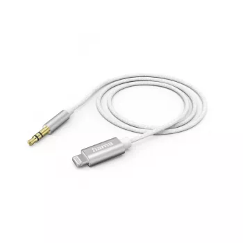 Cavo Lightning Hama 00201522 1 m bianco Lightning 3,5 mm