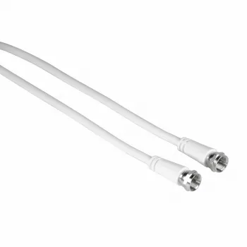 Cavo coassiale Hama 00205037 1,5 m F bianco