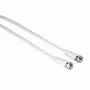 Cavo coassiale Hama 00205037 1,5 m F bianco