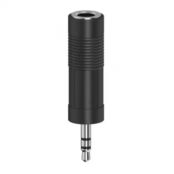 Cavo audio Hama 00205196 3,5mm a 6,35mm nero
