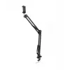 Hama 700 II luce ad anello, microfono, webcam, fotocamera, cellulare/smartphone, tablet/UMPC nero