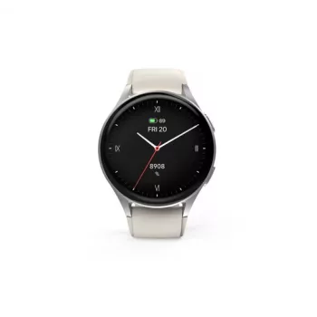 Hama Smartwatch 8900 3,35 cm (1,32 pollici) AMOLED 42 mm digitale 466 x 466 pixel touchscreen argento GPS (satellitare)
