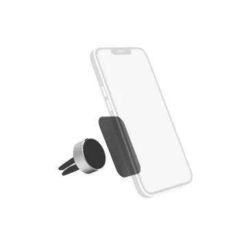 Supporto passivo Hama Magnetico Alluminio 00201516 nero metallizzato per cellulare