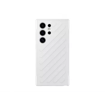 Cover Samsung Galaxy S24 Ultra grigio chiaro monocromatico