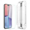Spigen iPhone 15 Glas.tR EZ Fit protezione display in vetro temperato trasparente