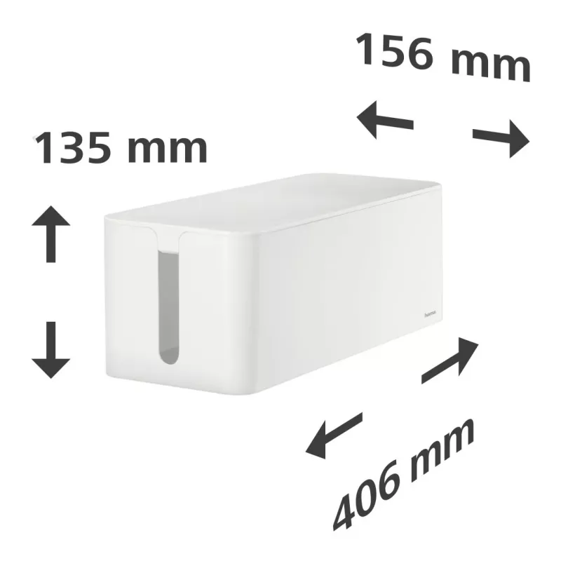 Hama 00221011 scatola per cavi universale scatola per cavi bianco