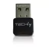Techly IDATA USB-BLT5 Adattatore USB Bluetooth 5.0, nero