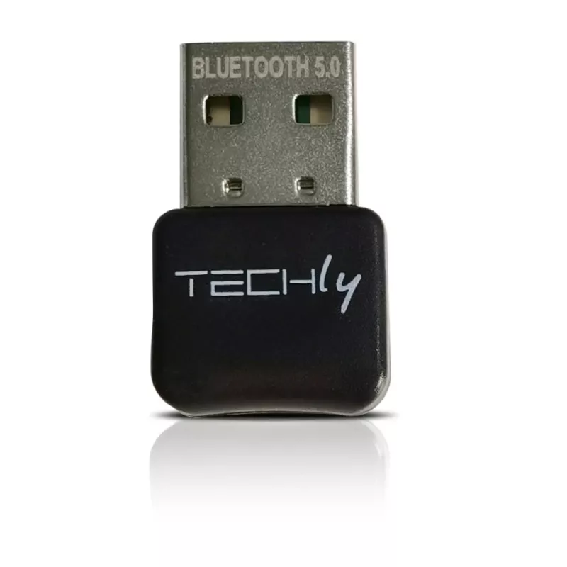 Techly IDATA USB-BLT5 Adattatore USB Bluetooth 5.0, nero