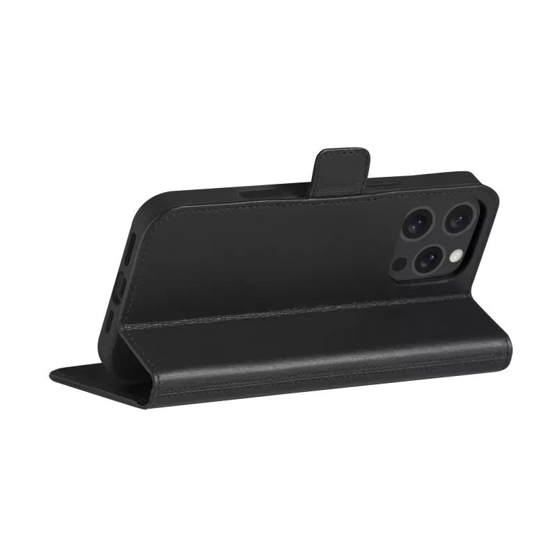 Custodia Folio dbramante1928 iPhone 16 ProMax nero 3 vani per carte