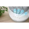 Ventilatore domestico Philips CX2050/00 bianco 24W ventilatore da tavolo AC