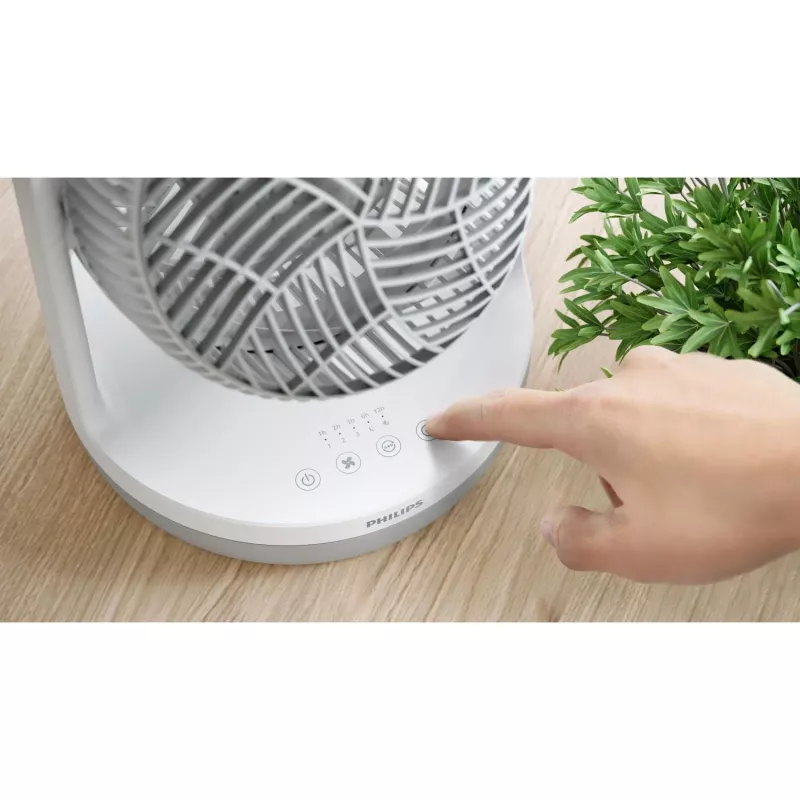Ventilatore domestico Philips CX2050/00 bianco 24W ventilatore da tavolo AC