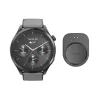 Hama Smartwatch 9000 00178627, 1,43 pollici (3,63 cm) AMOLED, GPS, memoria musicale, impermeabile, cinturino in silicone, antracite
