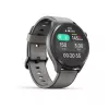 Hama Smartwatch 9000 00178627, 1,43 pollici (3,63 cm) AMOLED, GPS, memoria musicale, impermeabile, cinturino in silicone, antracite
