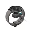 Hama Smartwatch 9000 00178627, 1,43 pollici (3,63 cm) AMOLED, GPS, memoria musicale, impermeabile, cinturino in silicone, antracite