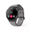 Hama Smartwatch 9000 00178627, 1,43 pollici (3,63 cm) AMOLED, GPS, memoria musicale, impermeabile, cinturino in silicone, antracite