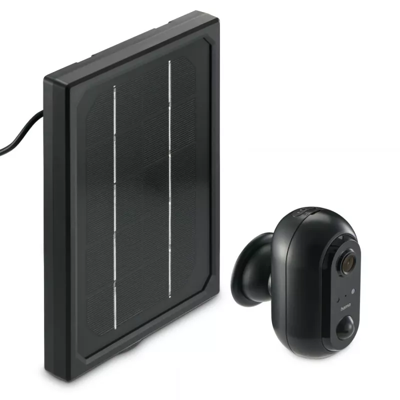 Telecamera di sorveglianza IP Hama 00176648 da esterno wireless nero 1080p