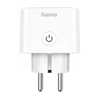 Presa smart Hama 00176654 3680 W per interni wireless Wi-Fi bianca