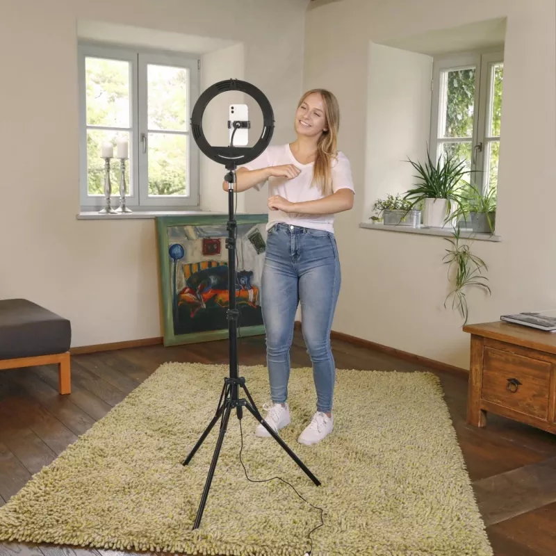 Ring light Hama SpotLight Steady 120 III 160 LED 1020 lm 3000 K
