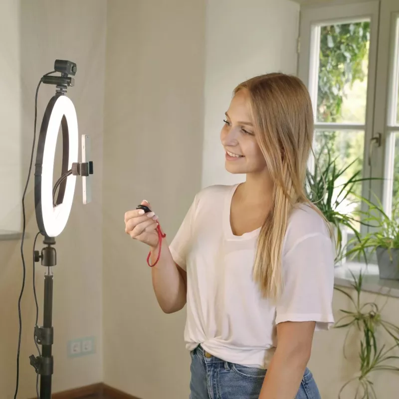 Ring light Hama SpotLight Steady 120 III 160 LED 1020 lm 3000 K